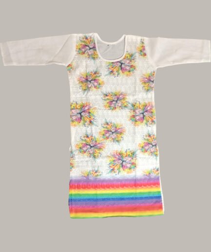 Holi Floral Kurti - Pretty Lady