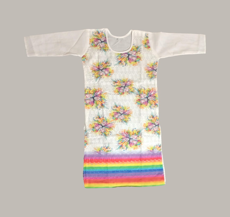 Holi Floral Kurti - Pretty Lady